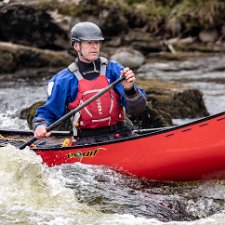 2019-04-13 Grandtully Misc Grandtully rapids on the River Tay is a site for canoeing and rafting in Scotland.