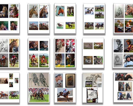 Horse-Racing-Misc-Artwork-from-Photographs