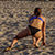 Photographs of Beach Volleyball in Tenerife.