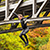 Photos of Bridge Jumpint at Pitlochry.
