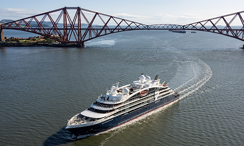 Photograph of Ships and small craft on the River Forth.