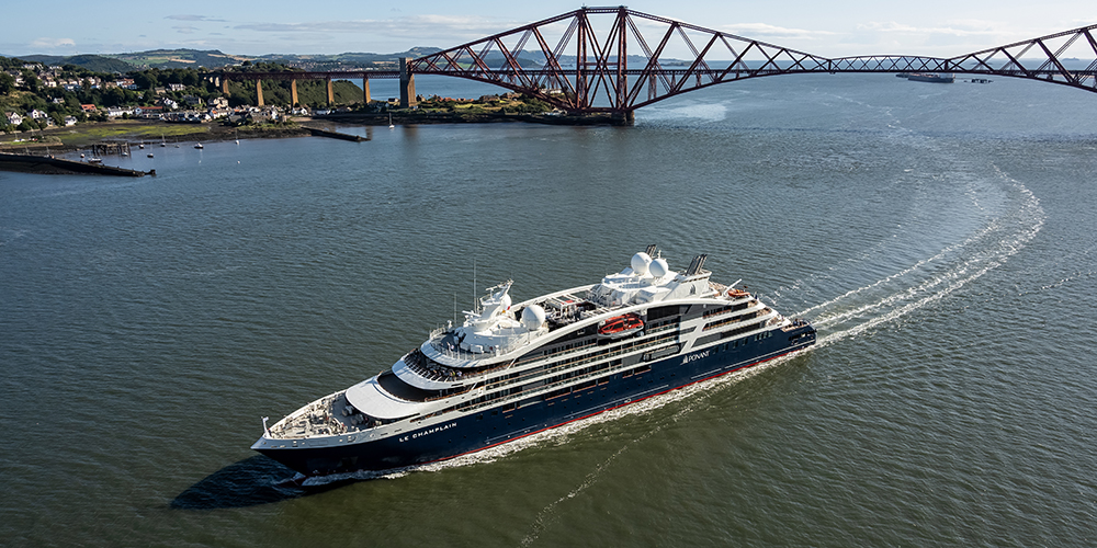 Photograph of Ships and small craft on the River Forth.