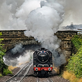 Steam Train in Scotland.