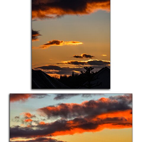 Dunfermline Skyline at Sunset-1