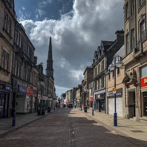 Dunfermline-High-Street-Lockdown-2020