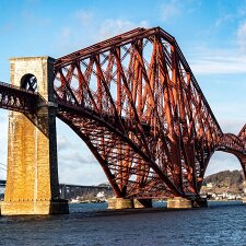 Forth Bridges Photographs The Forth Bridges in the east of Scotland, spanning the River Forth.