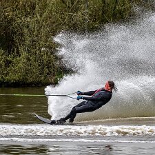 Waterskiing Photographs of Waterskiing at Townhill, Dunfermline where it has been established for over 40 years.