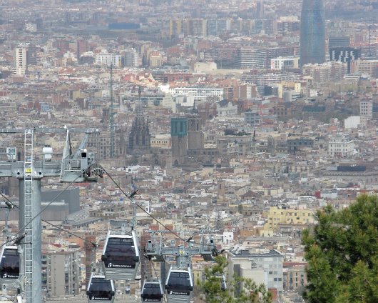 Barcelona-Cable-Car-&-Tore-Agbar